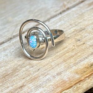 Fire Opal Ring